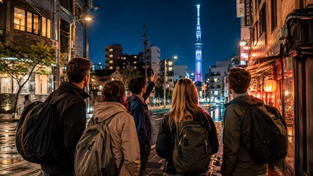 Tokyo: Shibuya Sky Night View, Crossing & Local Vibe Tour
